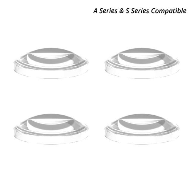 Serpac Non-skid feet, adhesive style - Set of 4