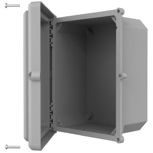 SCREW ACCESS DOOR WITH HINGES